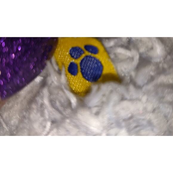 Build A Bear Blue Curly Teddy Bear Plush Stuffed Animal RETIRED Powder Blue 16" - Picture 14 of 16